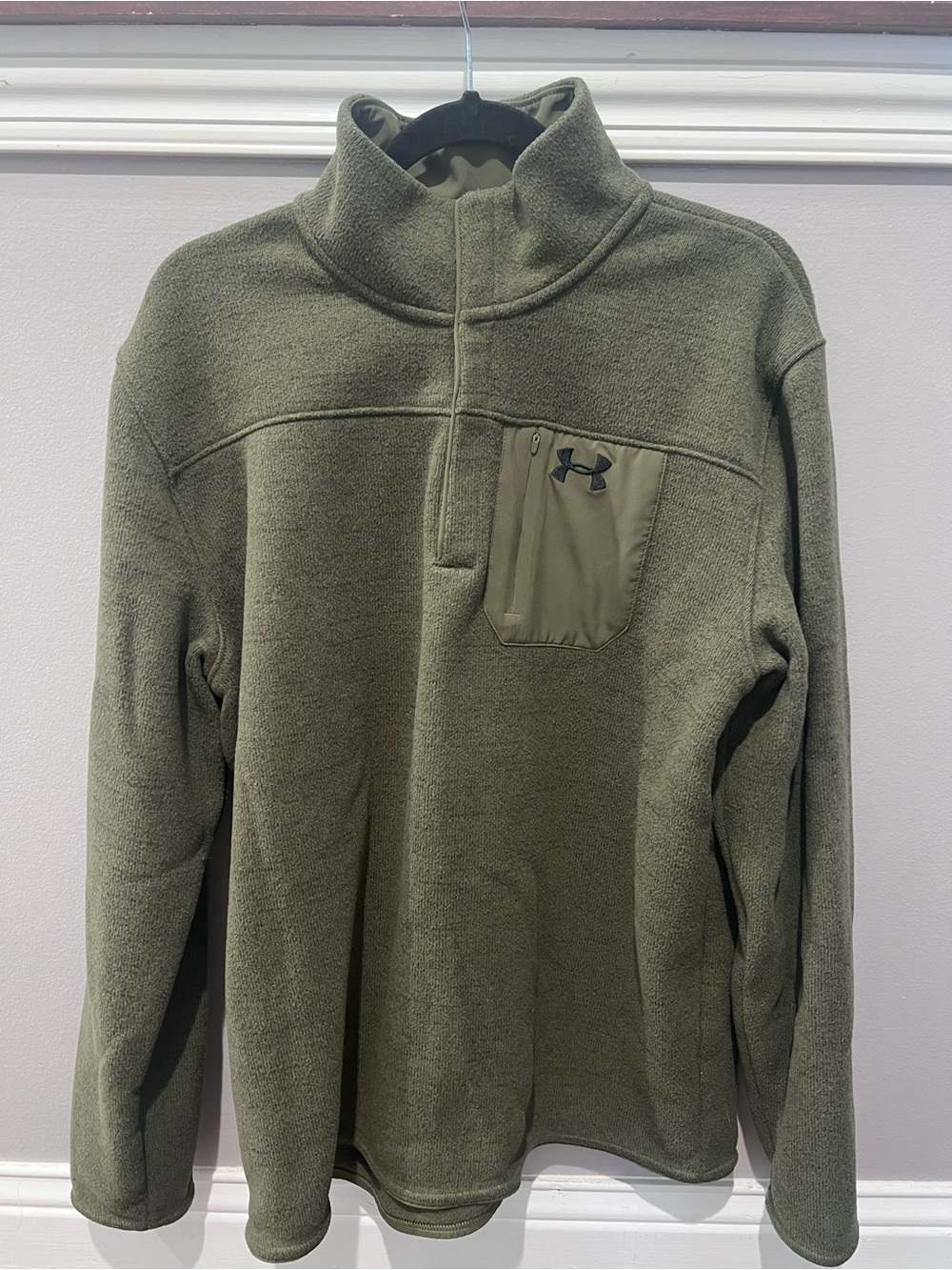 Under Armour Men's Specialist Henley Fleece Pullover